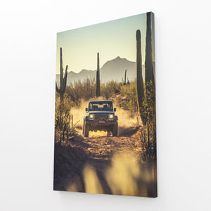 Jeep Cactus Art
