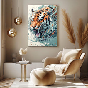 Water Tiger Art | MusaArtGallery™
