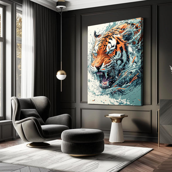 Water Tiger Art | MusaArtGallery™