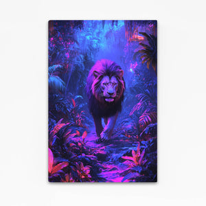 Jungle King Lion Wall Art | MusaArtGallery™