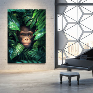 Jungle Monkey Wall Art