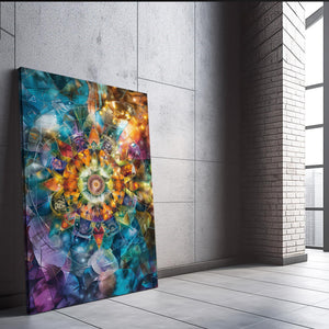 Kaleidoscope Radiance Geometric Art | MusaArtGallery™