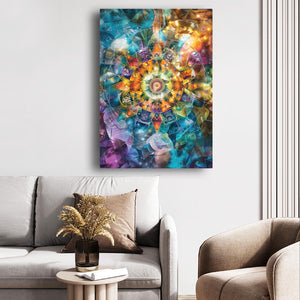 Kaleidoscope Radiance Geometric Art | MusaArtGallery™