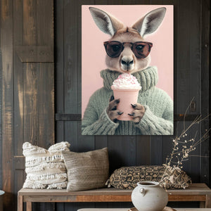 Kangoroo Cute Art
