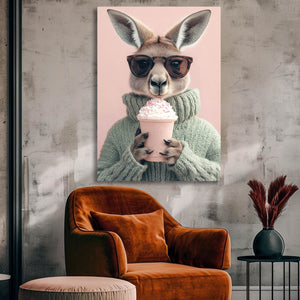 Kangoroo Cute Art