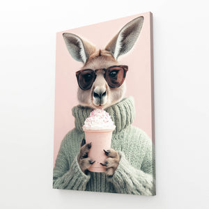 Kangoroo Cute Art