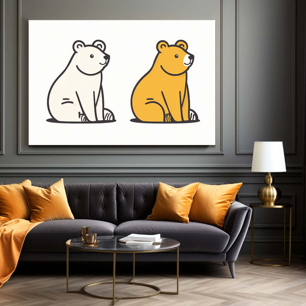 Kid Bear Wall Art