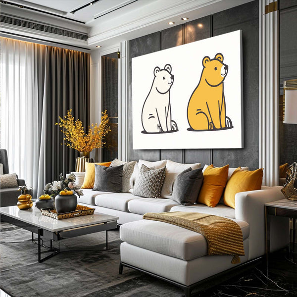 Kid Bear Wall Art