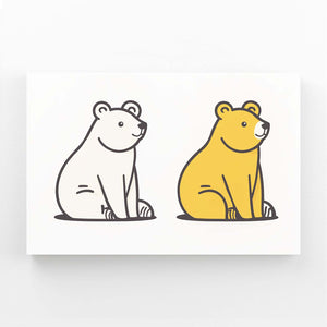 Kid Bear Wall Art