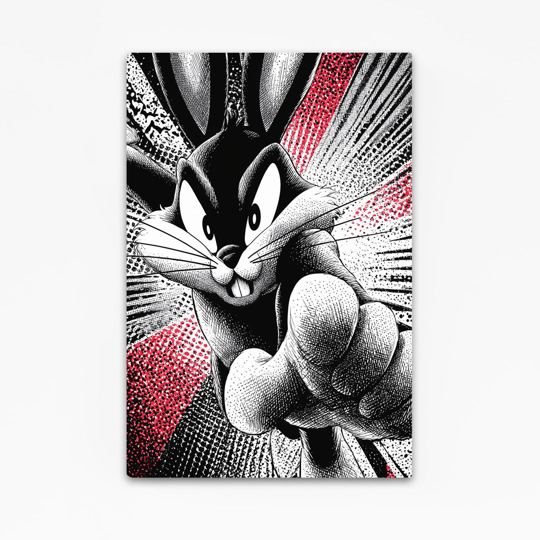 Kid Bunny Rabbit Wall Art