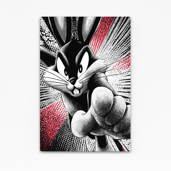 Kid Bunny Rabbit Wall Art