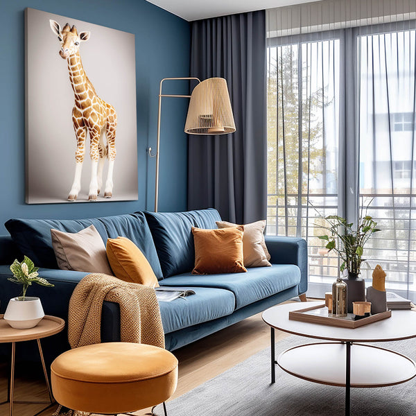 Kid Giraffe Wall Art