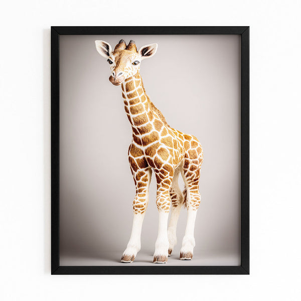Kid Giraffe Wall Art