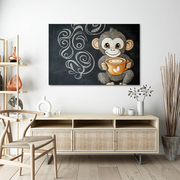 Kid Monkey Art