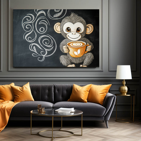 Kid Monkey Art