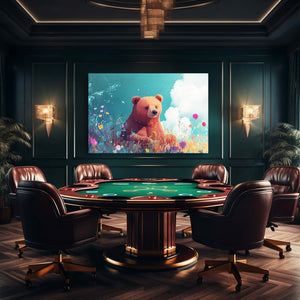 Kid Room Bear Wall Art