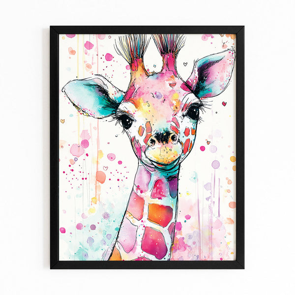 Kid Room Giraffe Print