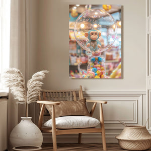 Kid Room Monkey Art