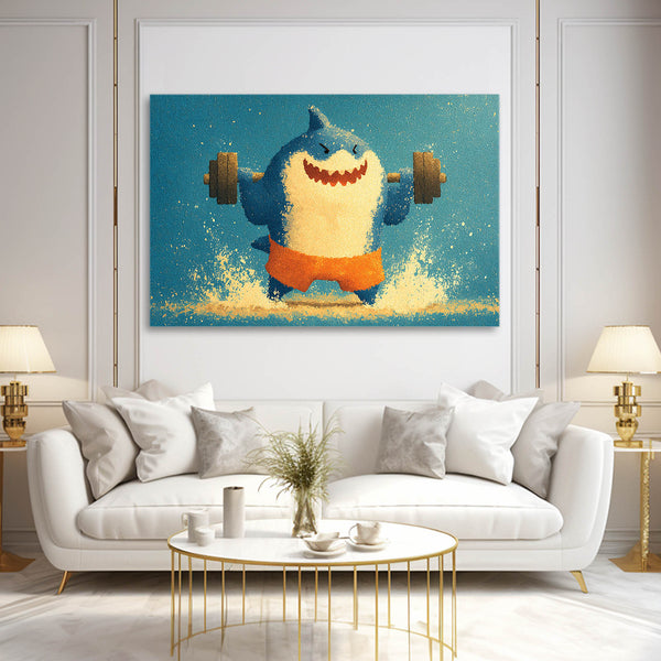 Kid Room Shark Art