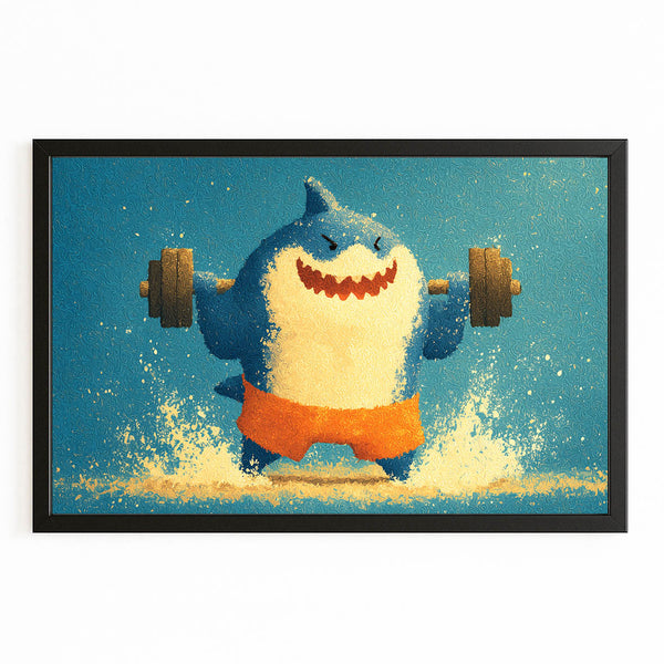 Kid Room Shark Art