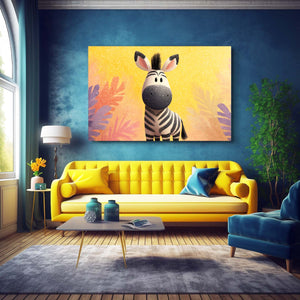 Kid Room Zebra Art