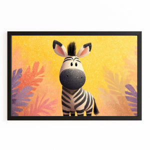 Kid Room Zebra Art