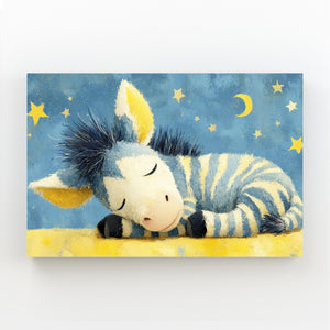 Kid Room Zebra Wall Art
