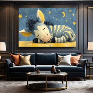 Kid Room Zebra Wall Art