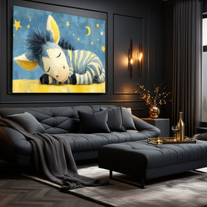Kid Room Zebra Wall Art