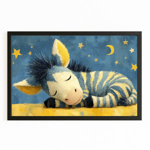 Kid Room Zebra Wall Art