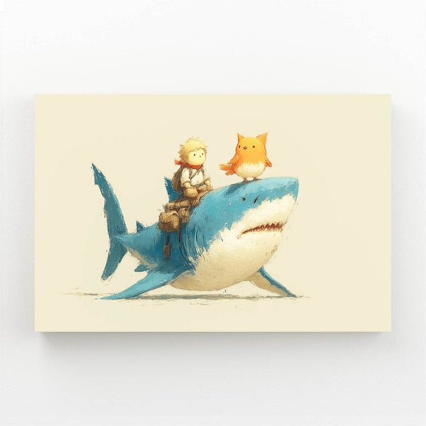 Kid Shark Art