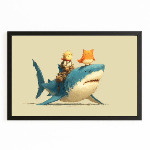Kid Shark Art