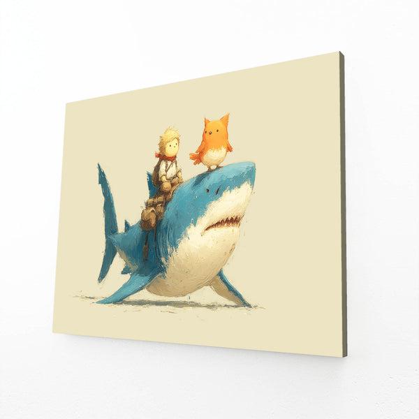 Kid Shark Art