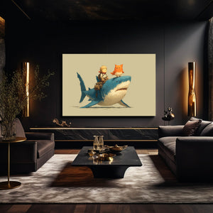 Kid Shark Art