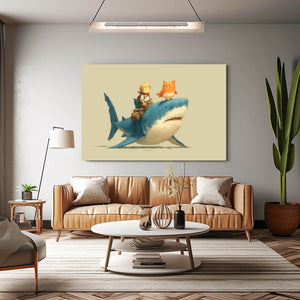 Kid Shark Art