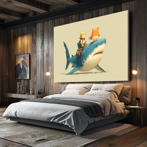 Kid Shark Art