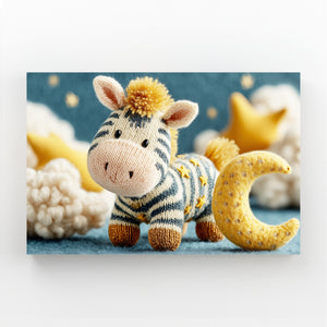 Kid Zebra Wall Art