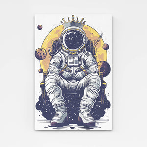 King Astronaut Art  | MusaArtGallery™