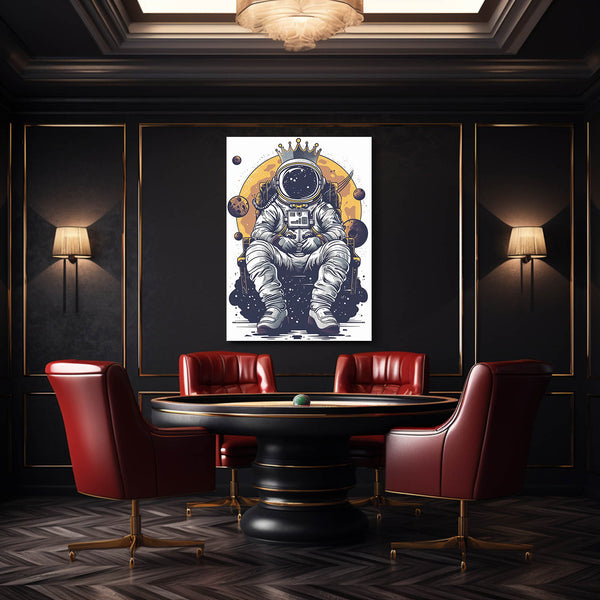 King Astronaut Art  | MusaArtGallery™