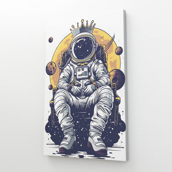 King Astronaut Art  | MusaArtGallery™