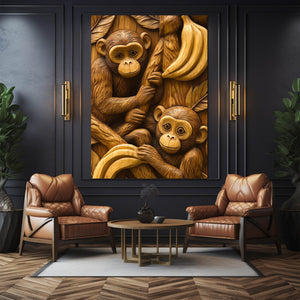 Kitchen Monkey Art