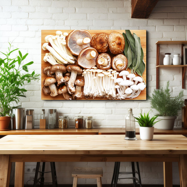 Kitchen Mushroom Wall Art