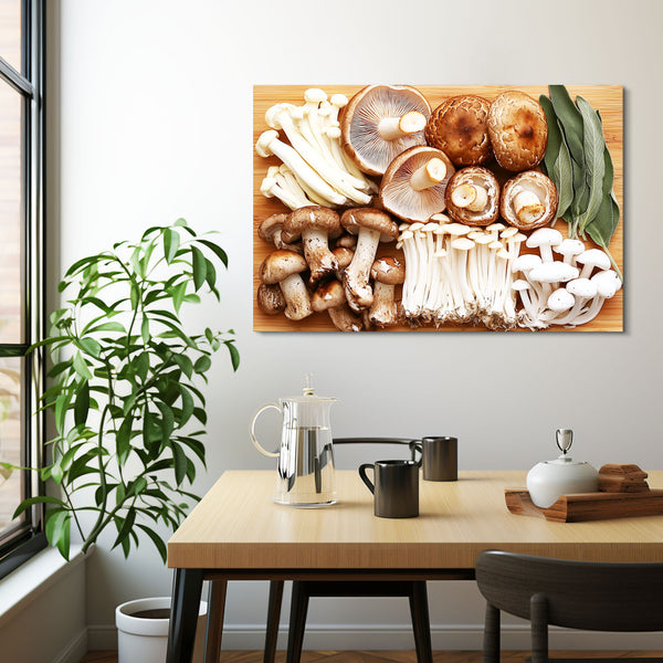 Kitchen Mushroom Wall Art