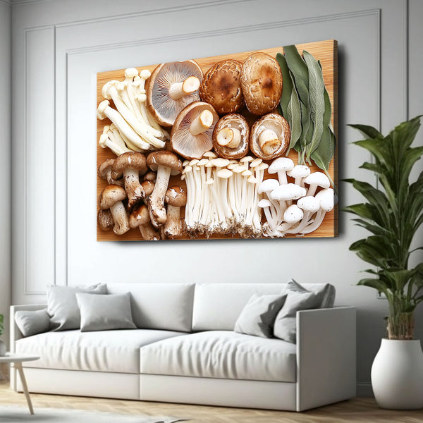 Kitchen Mushroom Wall Art