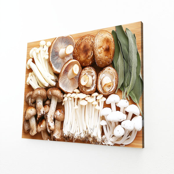 Kitchen Mushroom Wall Art