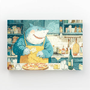 Kitchen Shark Art