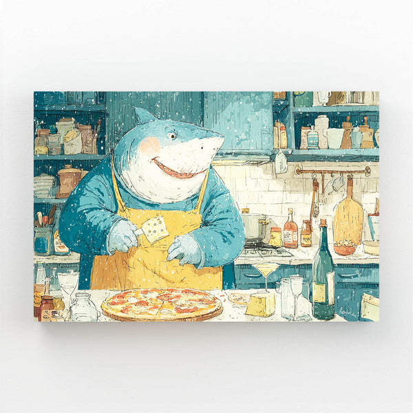 Kitchen Shark Art
