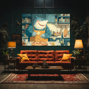 Kitchen Shark Art