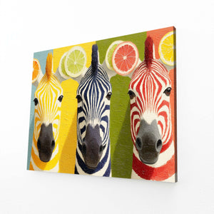 Kitchen Zebra Wall Art