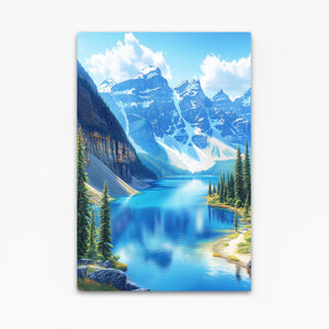 Lac Mountain Wall Art